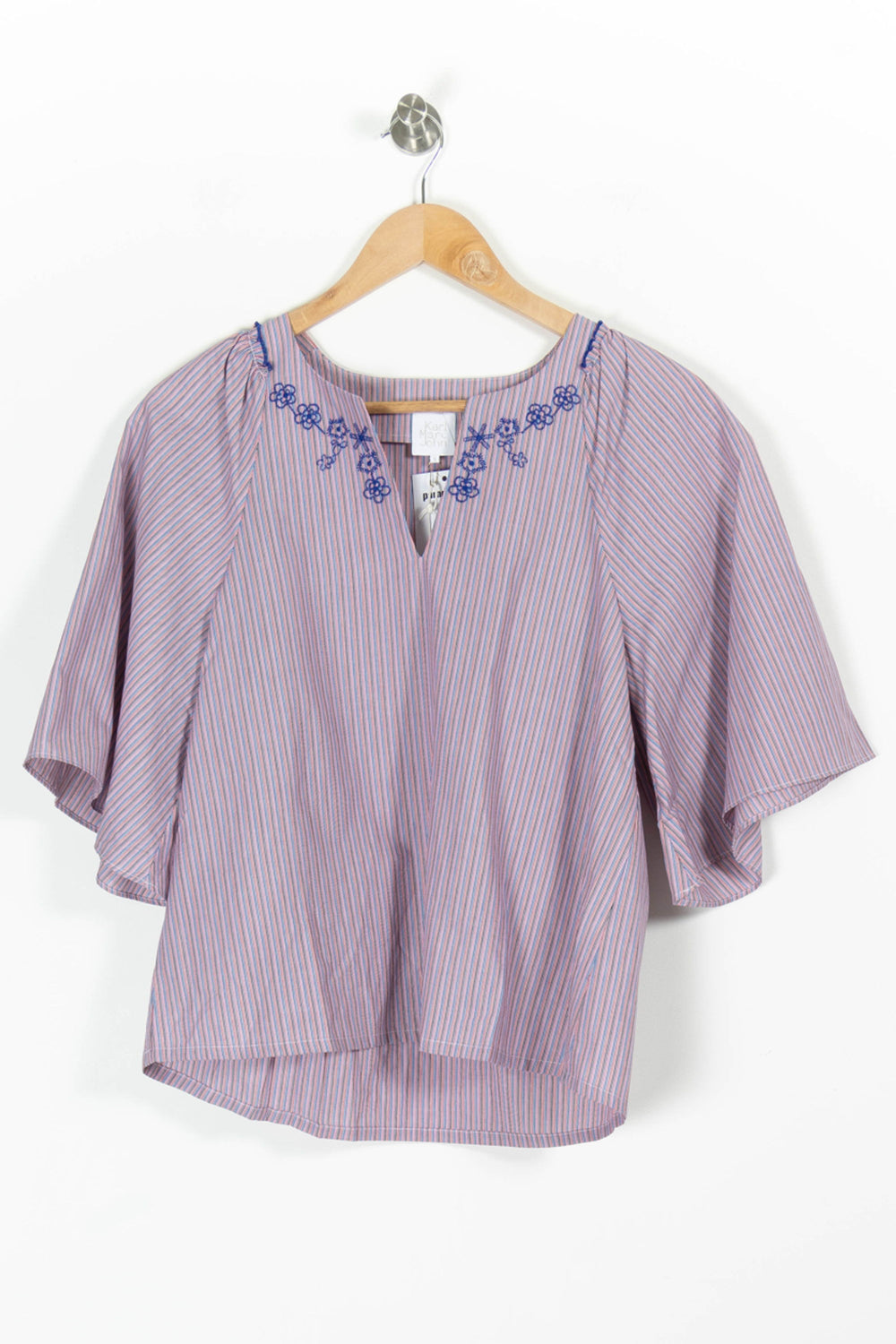 Blouse Violette et Bleue - Taille S/36 de la marque Karl Marc John | PARAD96806 - Vendu par Paradigme - Image 2