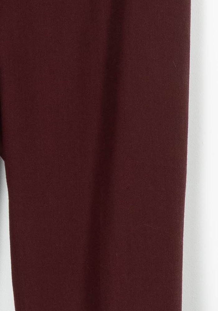 Pantalon Bordeaux - Taille XL/42 de la marque Max Mara | PARAD96807 - Vendu par Paradigme - Image 3