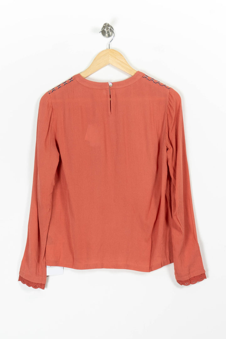 Blouse Orange - Taille XS/34 de la marque Karl Marc John | PARAD96811 - Vendu par Paradigme - Image 4