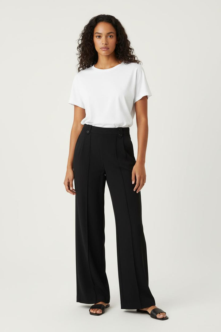 Pantalon Large Noir - Taille XS/34 de la marque Sézane | PARAD96813 - Vendu par Paradigme - Image 1