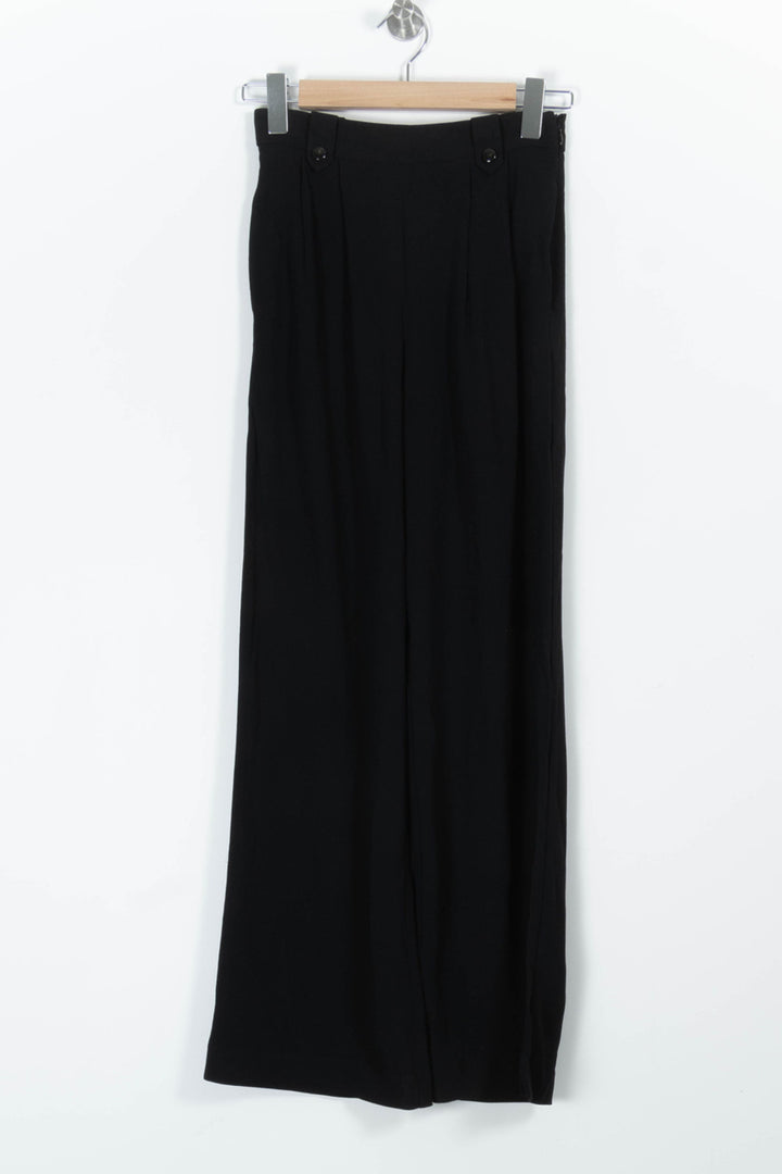 Pantalon Large Noir - Taille XS/34 de la marque Sézane | PARAD96813 - Vendu par Paradigme - Image 2