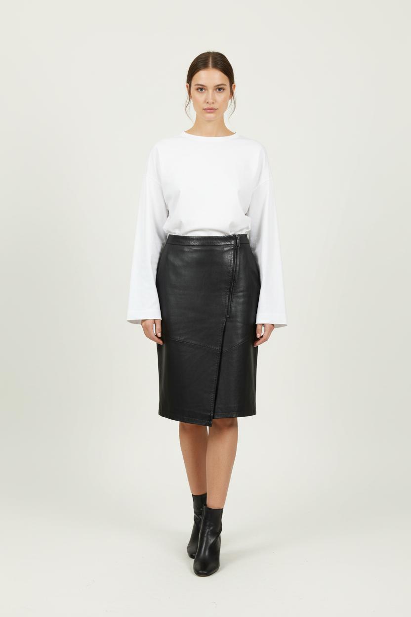 Jupe Crayon Noire - Taille S/36 de la marque IKKS | PARAD96814 - Vendu par Paradigme - Image 1