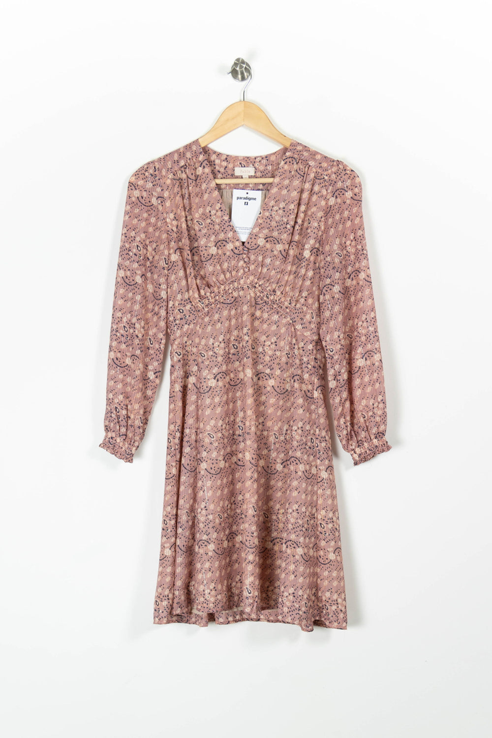 Robe Midi Rose - Taille M/38 de la marque Pablo | PARAD96815 - Vendu par Paradigme - Image 2