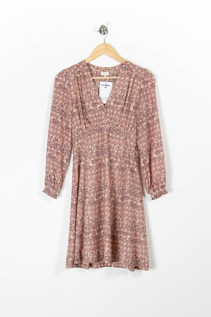Robe Midi Rose - Taille M/38 de la marque Pablo | PARAD96815 - Vendu par Paradigme - Image 2