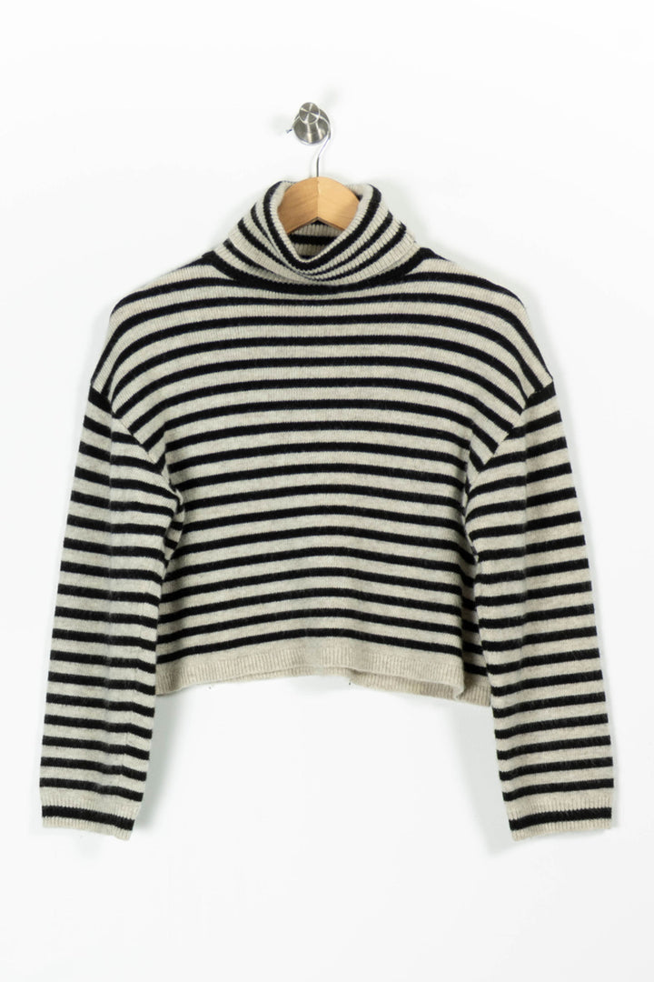 Pull Rayé Noir et Blanc - Taille XS/34 de la marque Suncoo | PARAD96816 - Vendu par Paradigme - Image 2