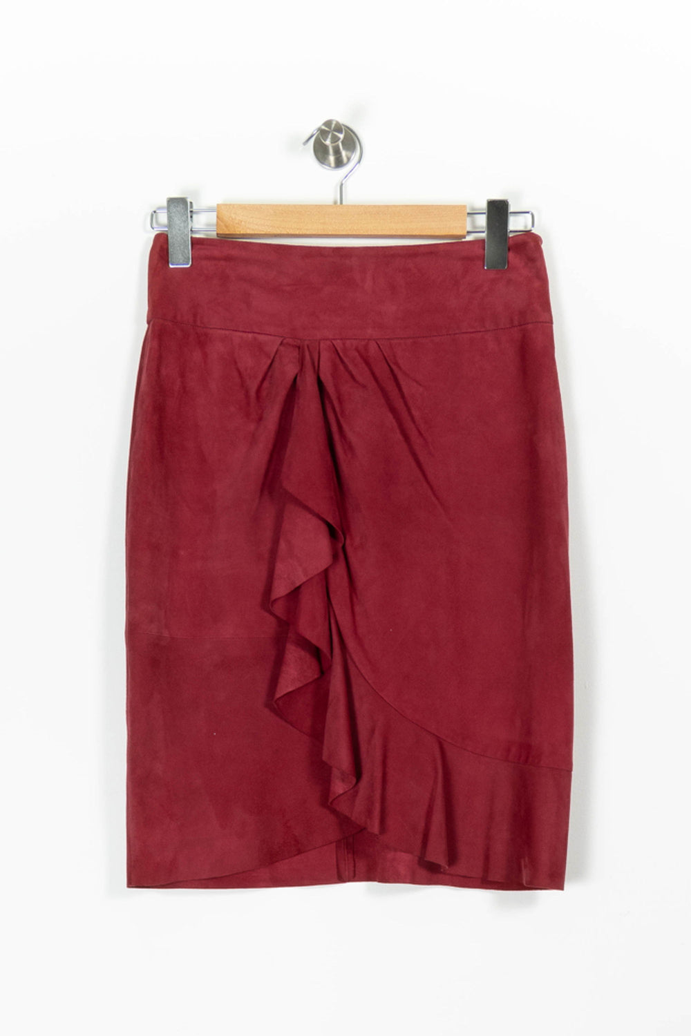 Jupe Midi Rose - Taille S/36 de la marque ba&sh | PARAD96817 - Vendu par Paradigme - Image 2