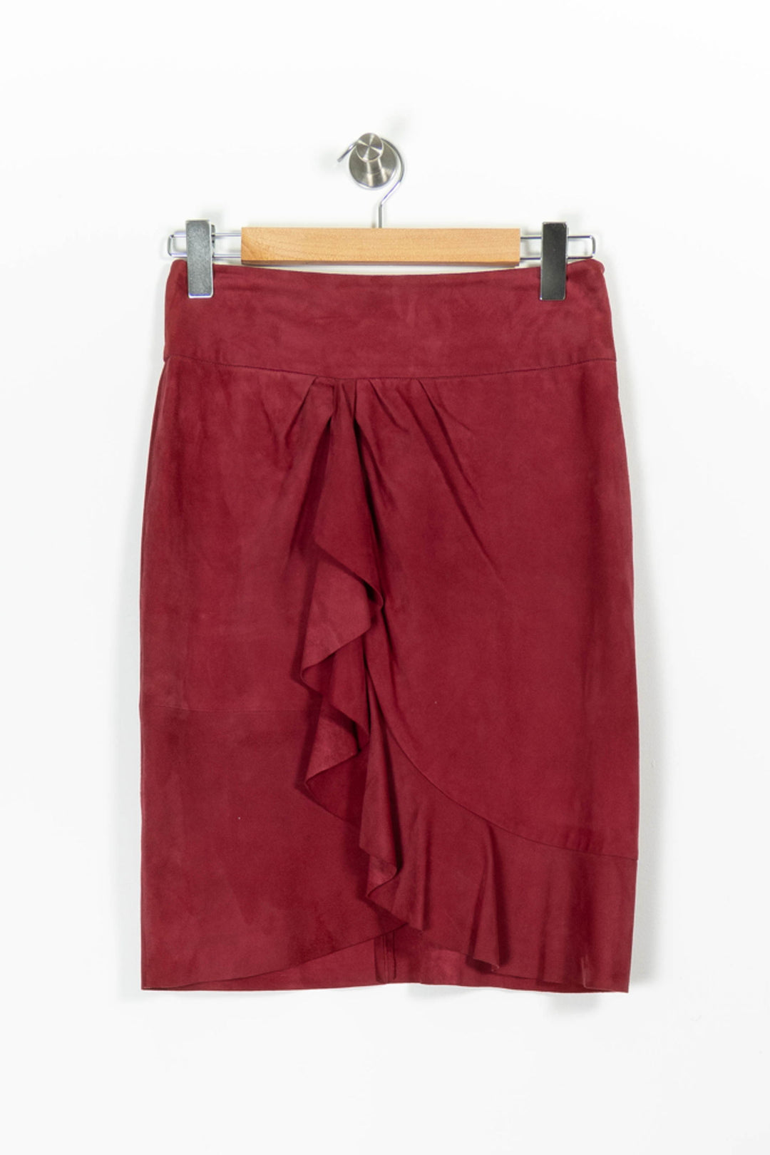 Jupe Midi Rose - Taille S/36 de la marque ba&sh | PARAD96817 - Vendu par Paradigme - Image 2