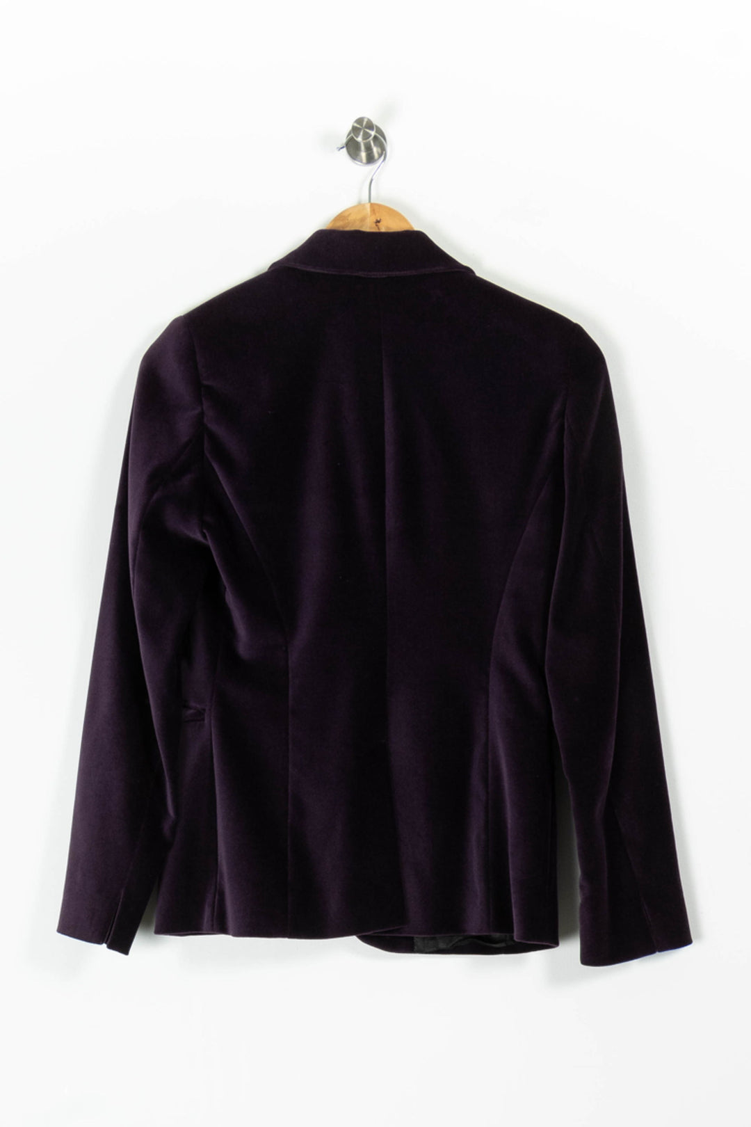 Blazer Violet - Taille S/36 de la marque Caroll | PARAD96819 - Vendu par Paradigme - Image 4