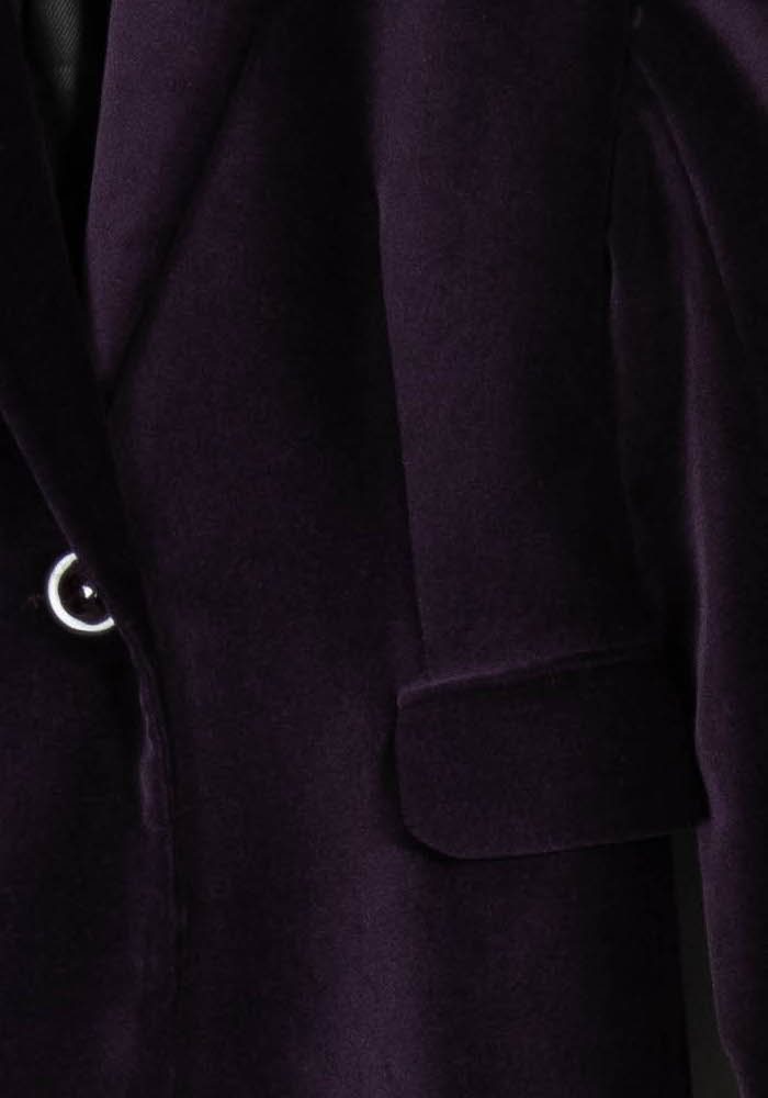Blazer Violet - Taille S/36 de la marque Caroll | PARAD96819 - Vendu par Paradigme - Image 3