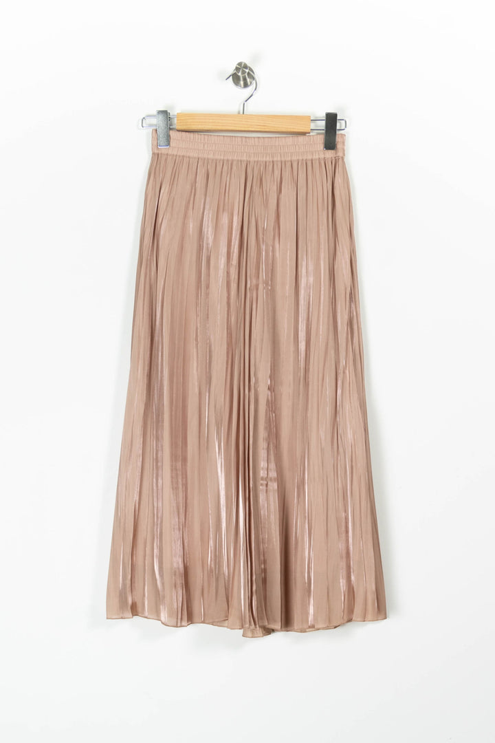 Jupe Plissée Beige - Taille S/36 de la marque Pablo | PARAD96824 - Vendu par Paradigme - Image 2