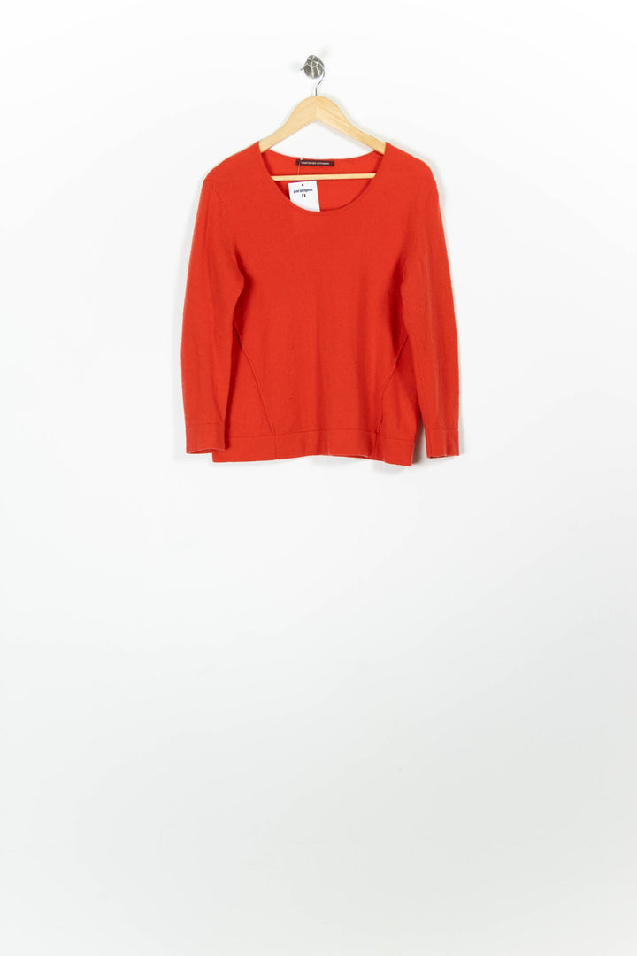 Pull Rouge - Taille M/38 de la marque Comptoir des Cotonniers | PARAD96825 - Vendu par Paradigme - Image 2