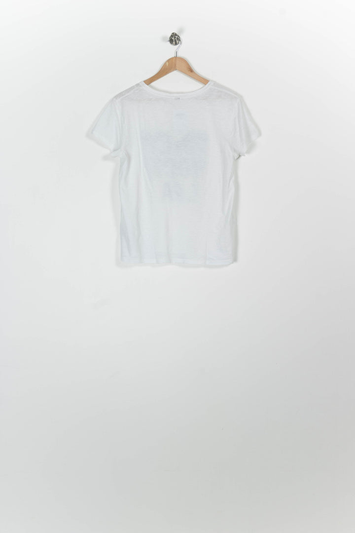 Tee-shirt Blanc - Taille L/40 de la marque IKKS | PARAD96831 - Vendu par Paradigme - Image 4