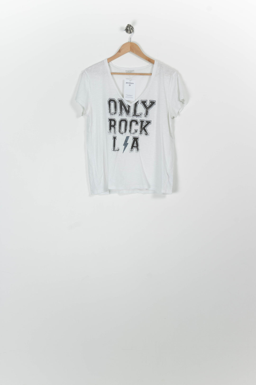 Tee-shirt Blanc - Taille L/40 de la marque IKKS | PARAD96831 - Vendu par Paradigme - Image 2