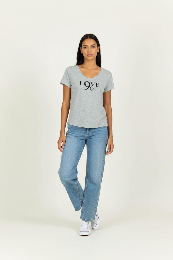 Crop top Gris - Taille L/40 de la marque IKKS | PARAD96837 - Vendu par Paradigme - Image 1