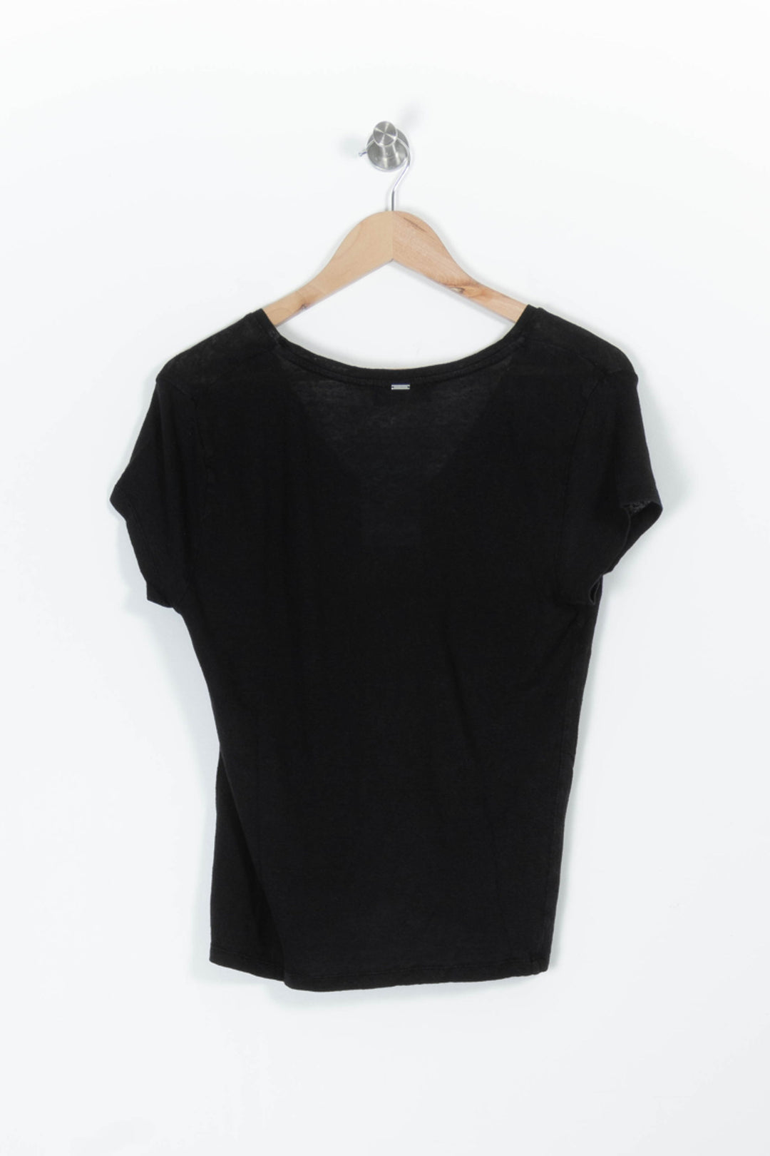 Tee-shirt Noir - Taille M/38 de la marque IKKS | PARAD96845 - Vendu par Paradigme - Image 4