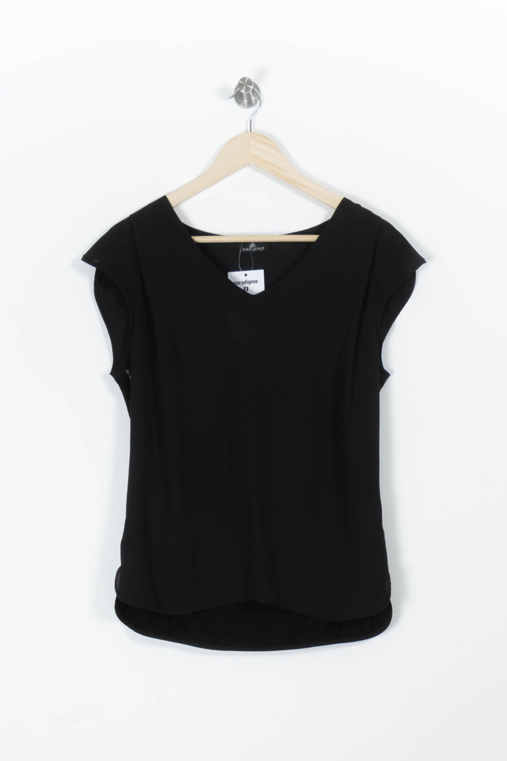 Blouse Noire - Taille L/40 de la marque One Step | PARAD96849 - Vendu par Paradigme - Image 2