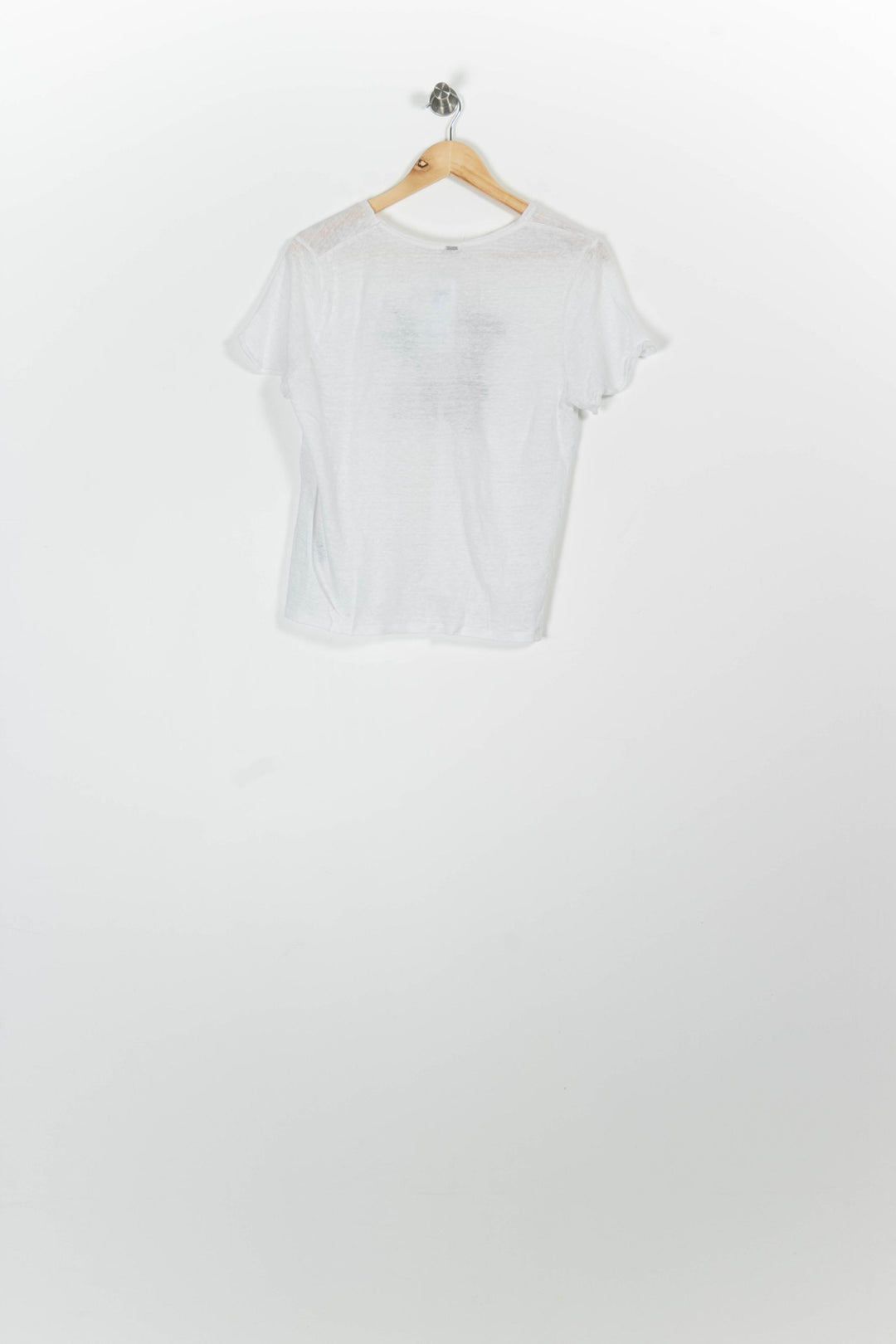 Tee-shirt Blanc - Taille L/40 de la marque IKKS | PARAD96850 - Vendu par Paradigme - Image 4