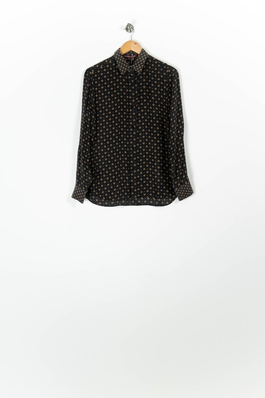 Chemise Noire et Beige - Taille L/40 de la marque Comptoir des Cotonniers | PARAD96853 - Vendu par Paradigme - Image 2