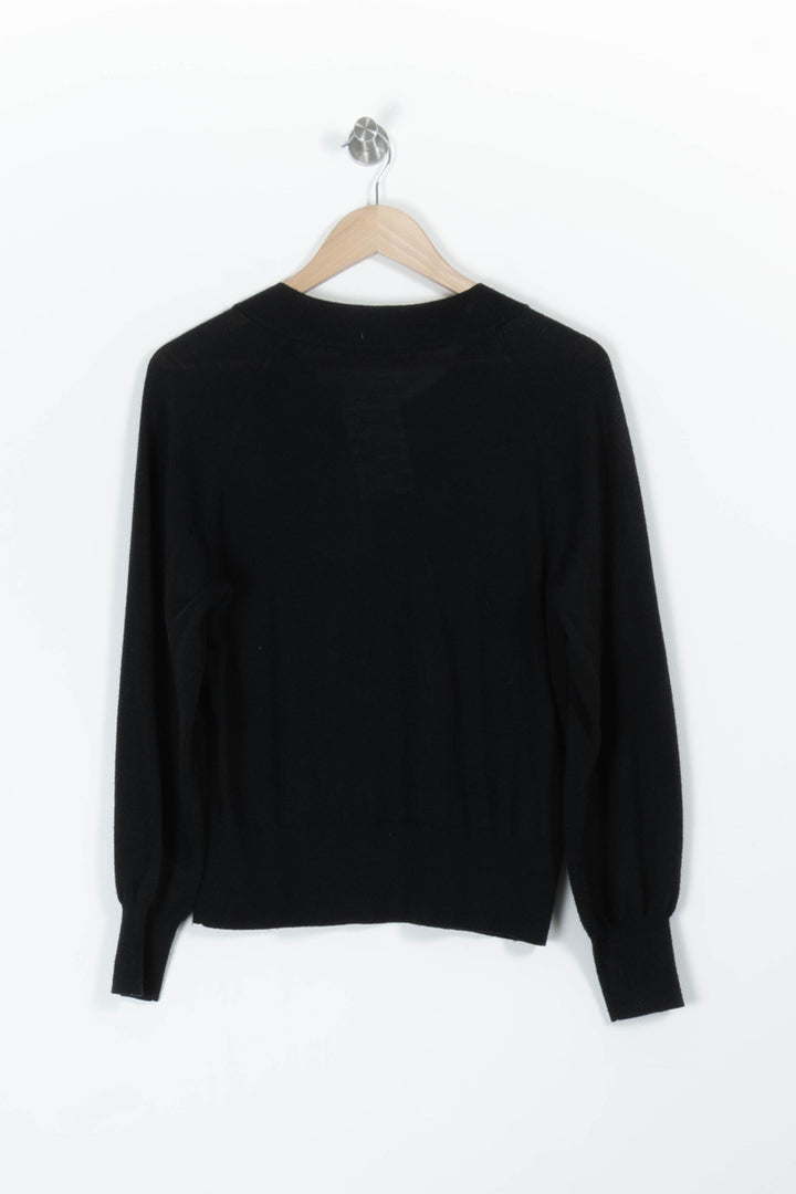 Cardigan Noir - Taille L/40 de la marque Comptoir des Cotonniers | PARAD96855 - Vendu par Paradigme - Image 4