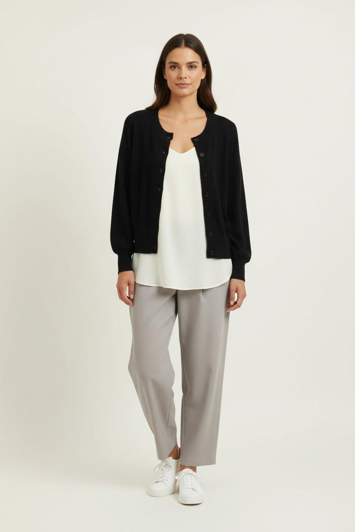Cardigan Noir - Taille L/40 de la marque Comptoir des Cotonniers | PARAD96855 - Vendu par Paradigme - Image 1
