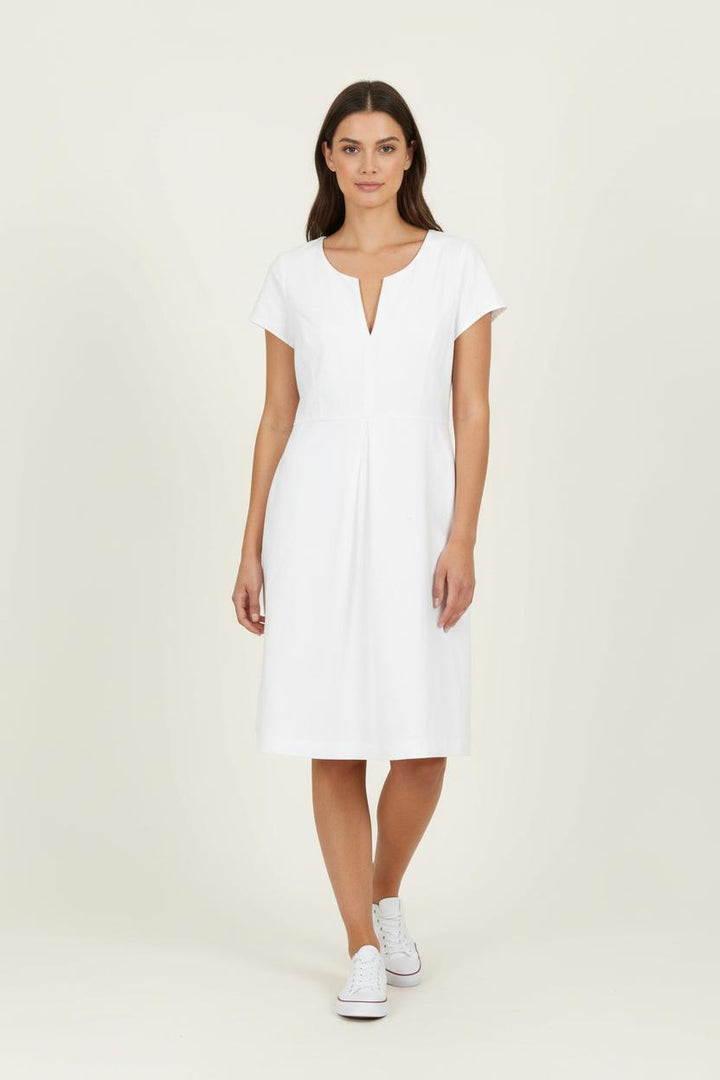 Robe Courte Blanche - Taille L/40 de la marque Comptoir des Cotonniers | PARAD96858 - Vendu par Paradigme - Image 1