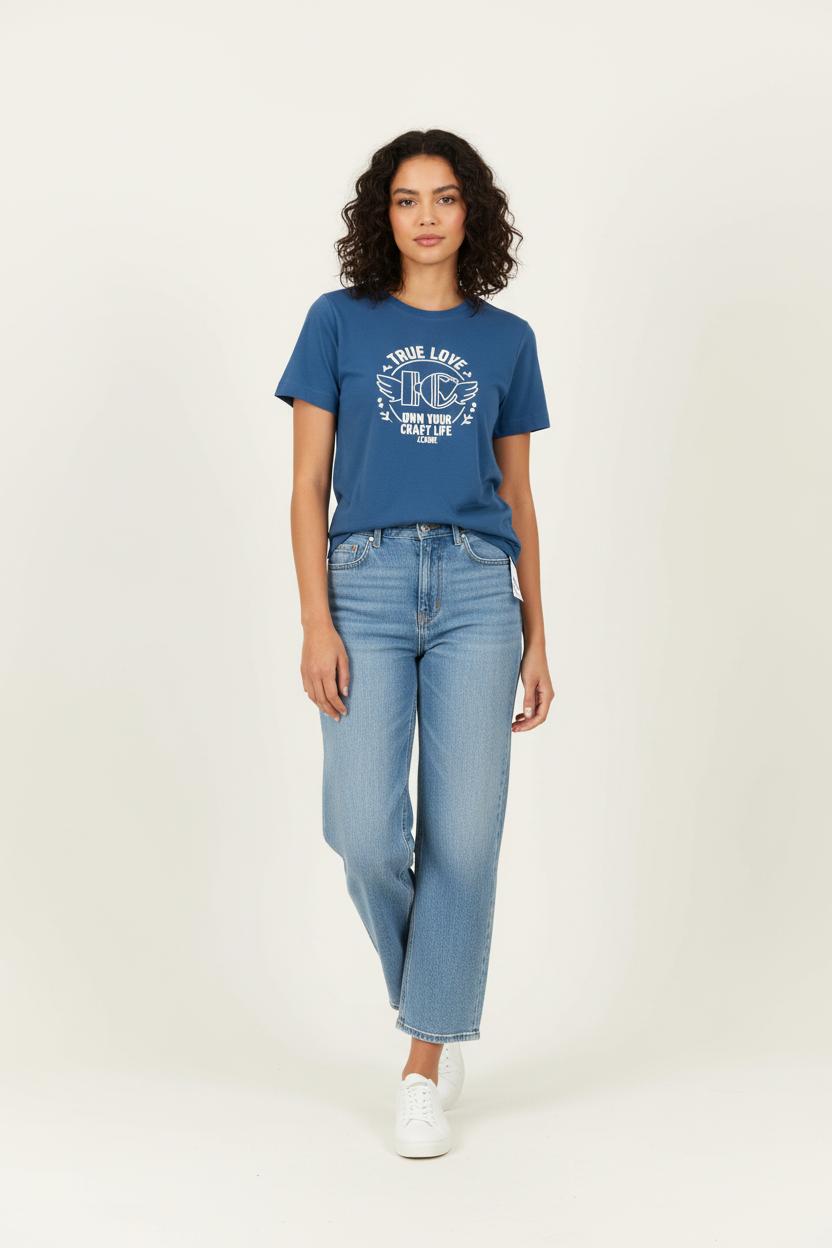 Tee-shirt Bleu - Taille S/36 de la marque I.Code | PARAD96866 - Vendu par Paradigme - Image 1