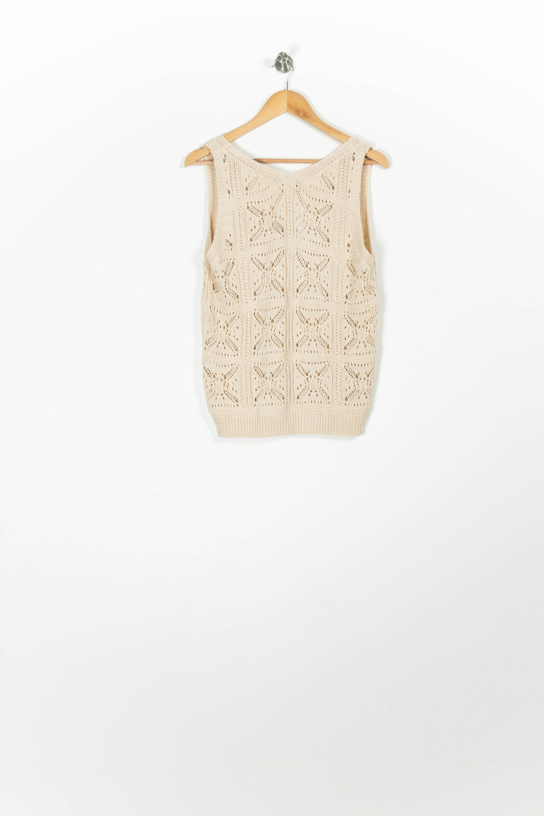 Débardeur Beige - Taille M/38 de la marque La Fée Maraboutée | PARAD96872 - Vendu par Paradigme - Image 4
