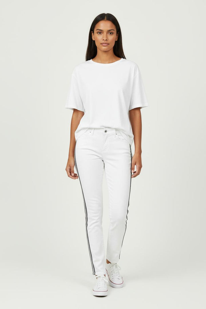 Jean Blanc et Noir - Taille S/36 de la marque I.Code | PARAD96873 - Vendu par Paradigme - Image 1