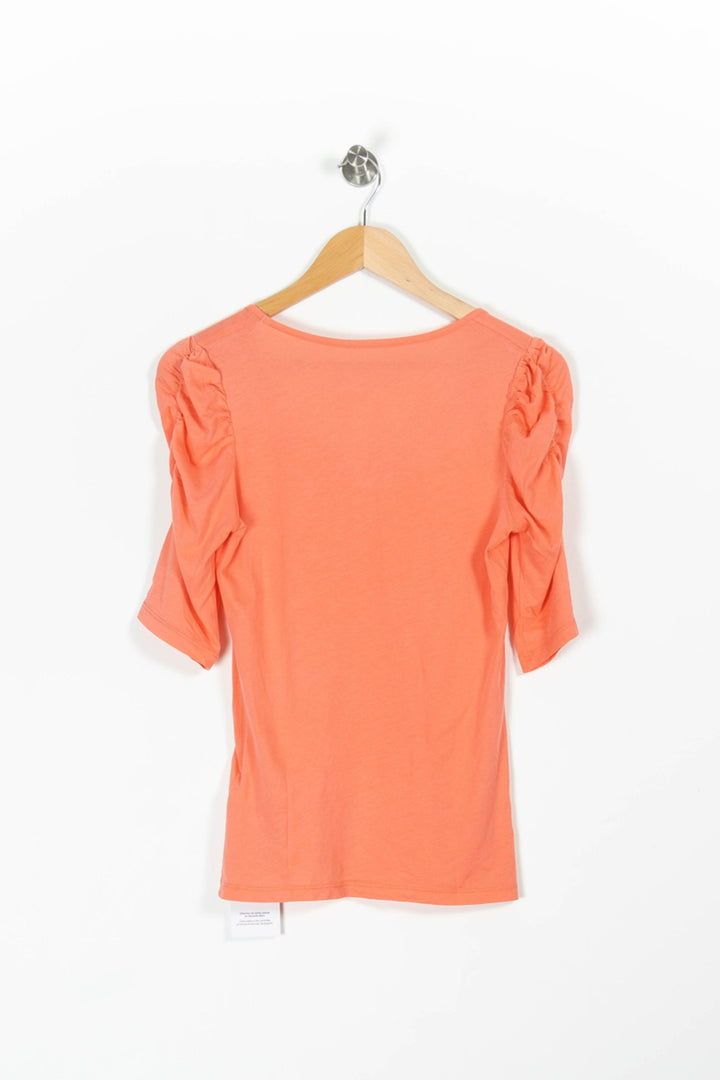 Tee-shirt Rose - Taille L/40 de la marque Caroll | PARAD96879 - Vendu par Paradigme - Image 4