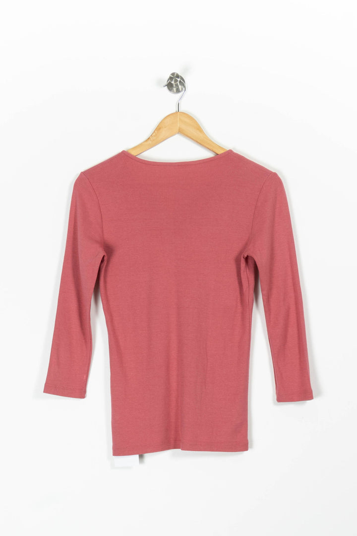 Tee-shirt Rouge - Taille XL/42 de la marque Caroll | PARAD96882 - Vendu par Paradigme - Image 4