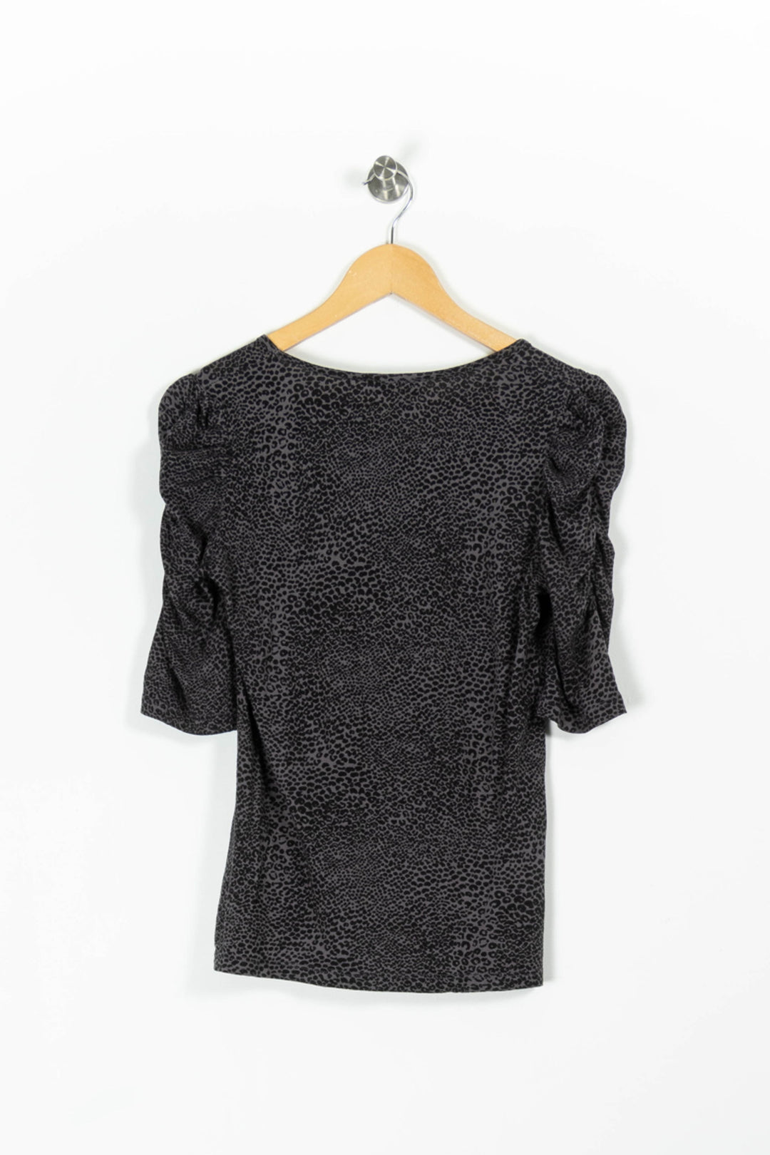 Blouse Noire - Taille L/40 de la marque Caroll | PARAD96886 - Vendu par Paradigme - Image 4