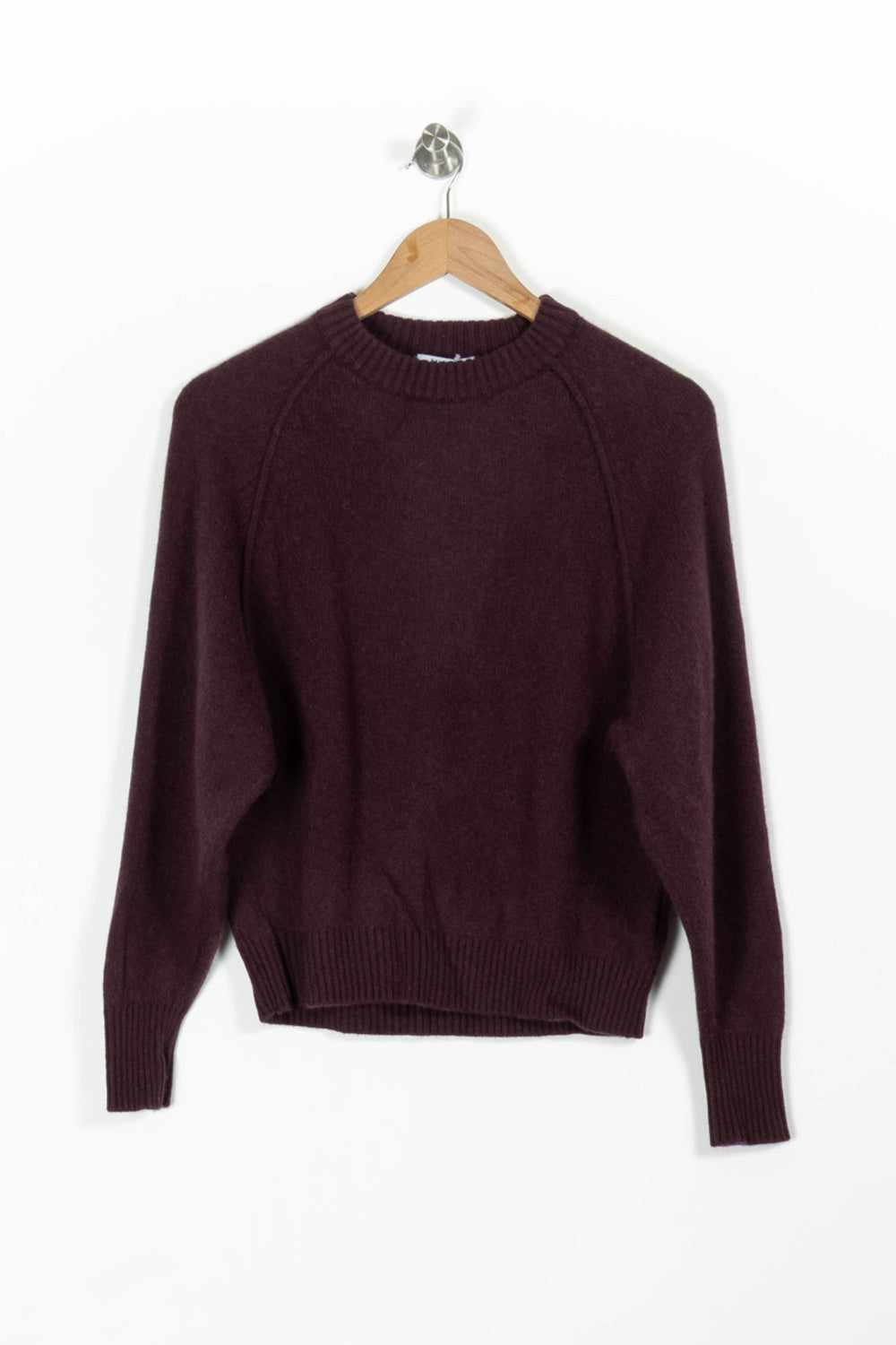 Pull Col Rond Bordeaux - Taille M/38 de la marque Galeries Lafayette | PARAD96891 - Vendu par Paradigme - Image 2