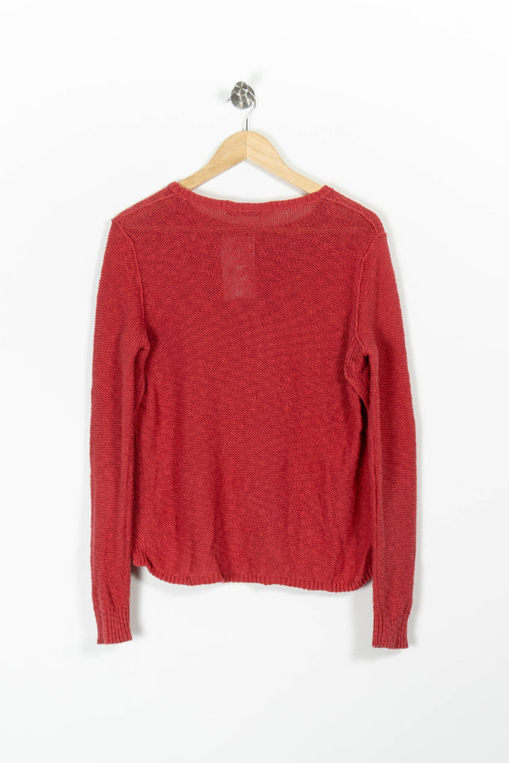 Pull Rouge - Taille L/40 de la marque Comptoir des Cotonniers | PARAD96897 - Vendu par Paradigme - Image 4