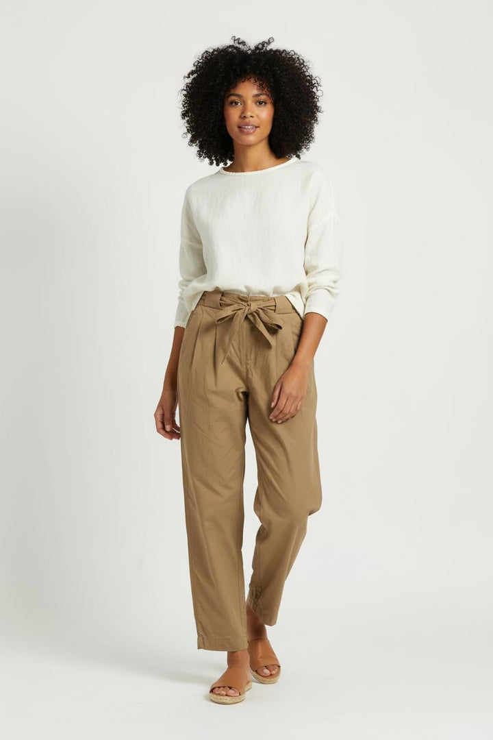 Pantalon Taille Haute Beige - Taille L/40 de la marque Bérénice | PARAD96898 - Vendu par Paradigme - Image 1