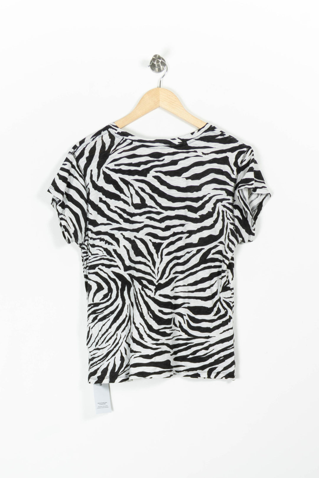Tee-shirt Blanc et Noir - Taille S/36 de la marque ba&sh | PARAD96902 - Vendu par Paradigme - Image 4