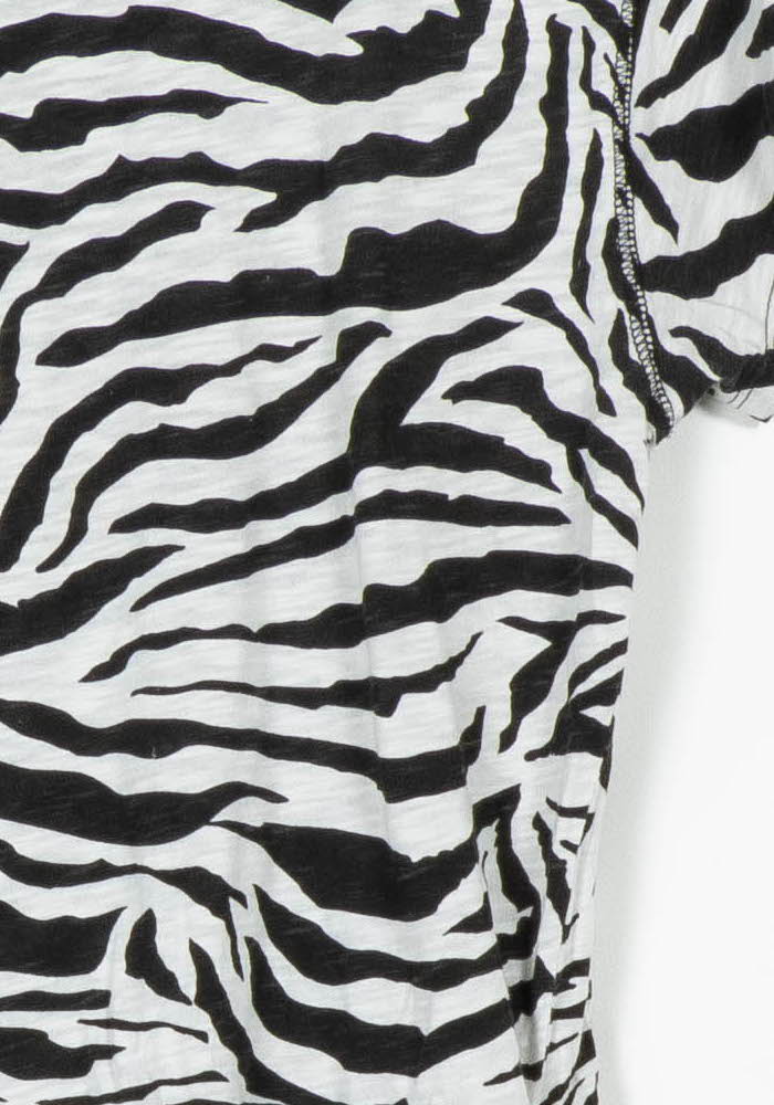 Tee-shirt Blanc et Noir - Taille S/36 de la marque ba&sh | PARAD96902 - Vendu par Paradigme - Image 3