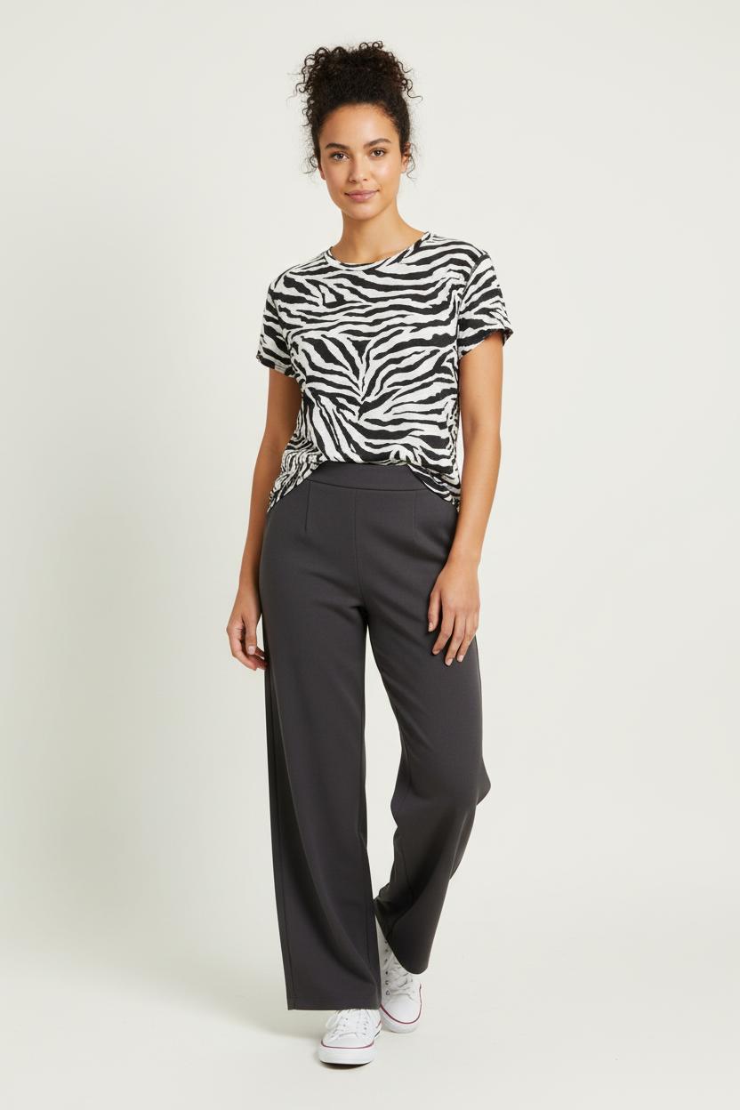 Tee-shirt Blanc et Noir - Taille S/36 de la marque ba&sh | PARAD96902 - Vendu par Paradigme - Image 1