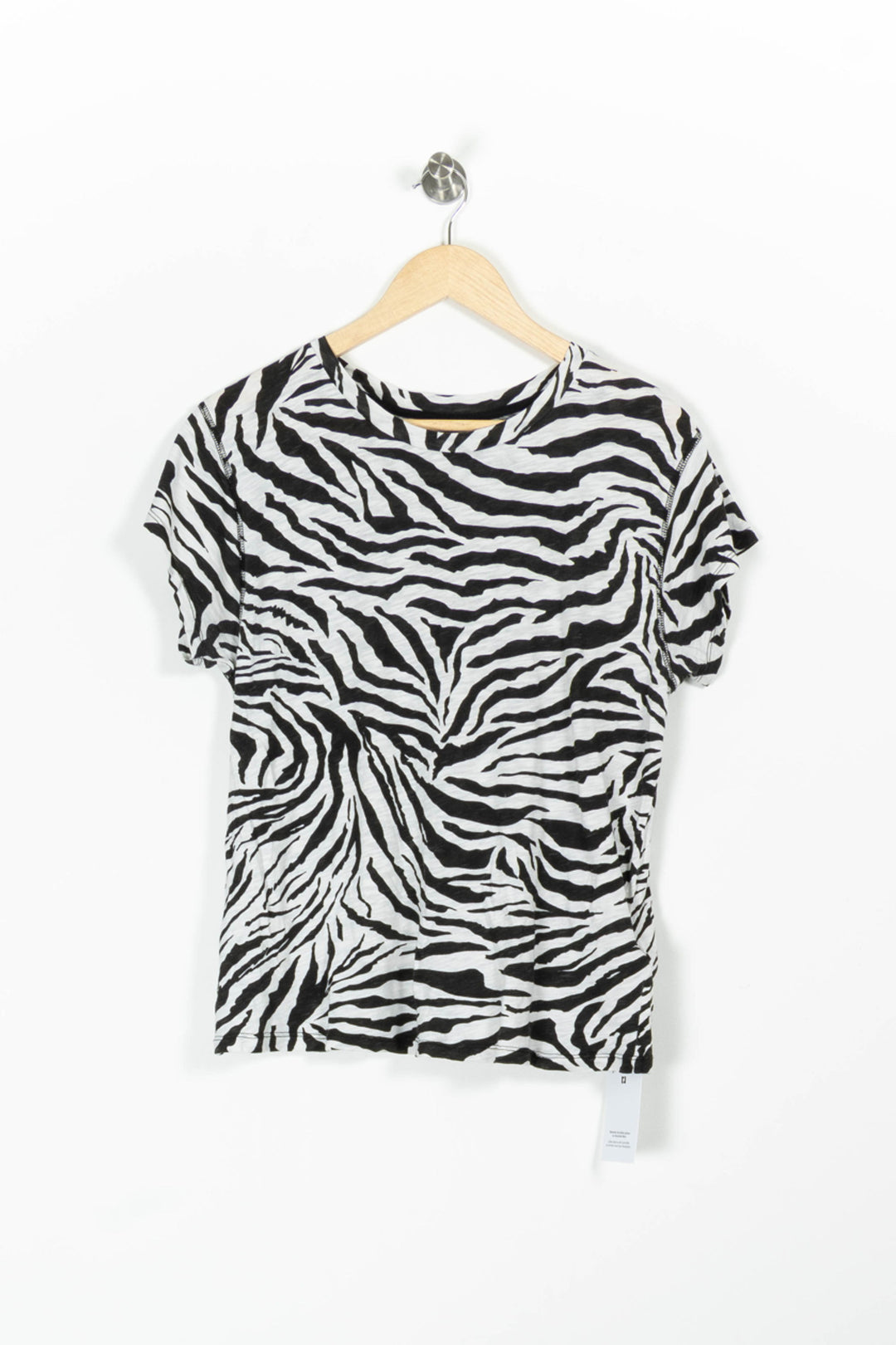 Tee-shirt Blanc et Noir - Taille S/36 de la marque ba&sh | PARAD96902 - Vendu par Paradigme - Image 2