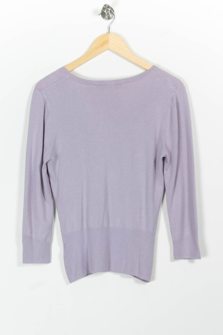 Pull Violet - Taille XL/42 de la marque Caroll | PARAD96906 - Vendu par Paradigme - Image 4