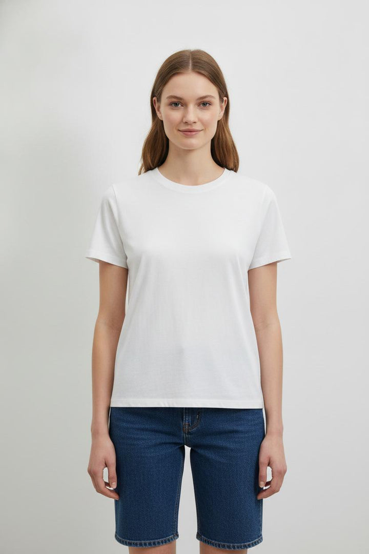 Tee-shirt Blanc - Taille T.U. de la marque American Vintage | PARAD96907 - Vendu par Paradigme - Image 1