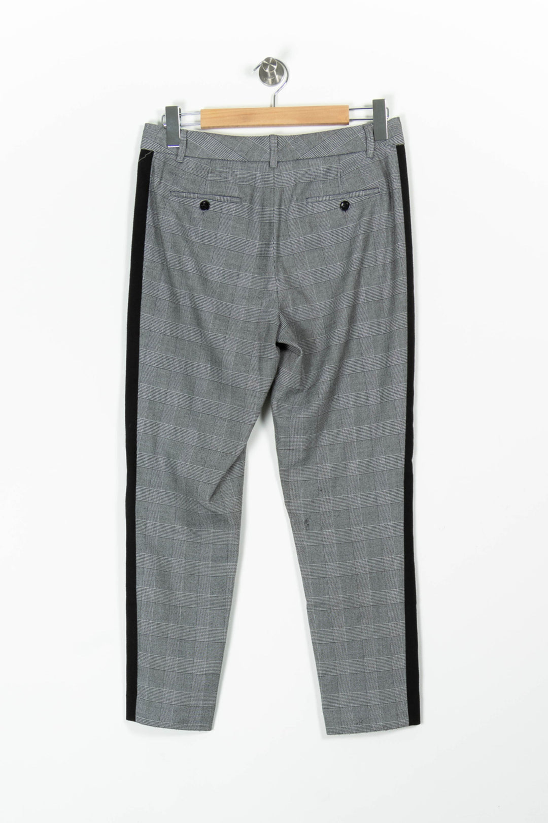 Pantalon Gris et Noir - Taille L/40 de la marque Caroll | PARAD96915 - Vendu par Paradigme - Image 4