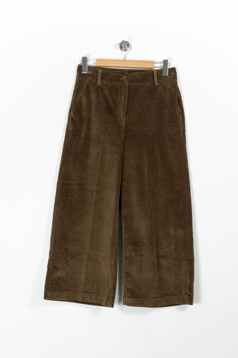 Pantalon Large Marron - Taille L/40 de la marque La Fée Maraboutée | PARAD96928 - Vendu par Paradigme - Image 2