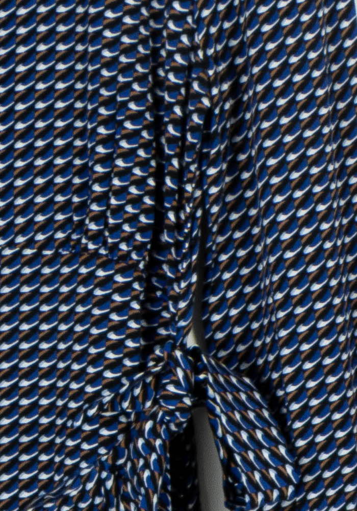 Robe Bleue et Blanche - Taille S/36 de la marque La Fée Maraboutée | PARAD96930 - Vendu par Paradigme - Image 3