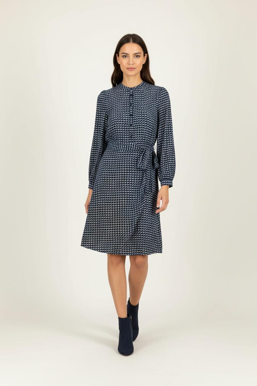 Robe Bleue et Blanche - Taille S/36 de la marque La Fée Maraboutée | PARAD96930 - Vendu par Paradigme - Image 1