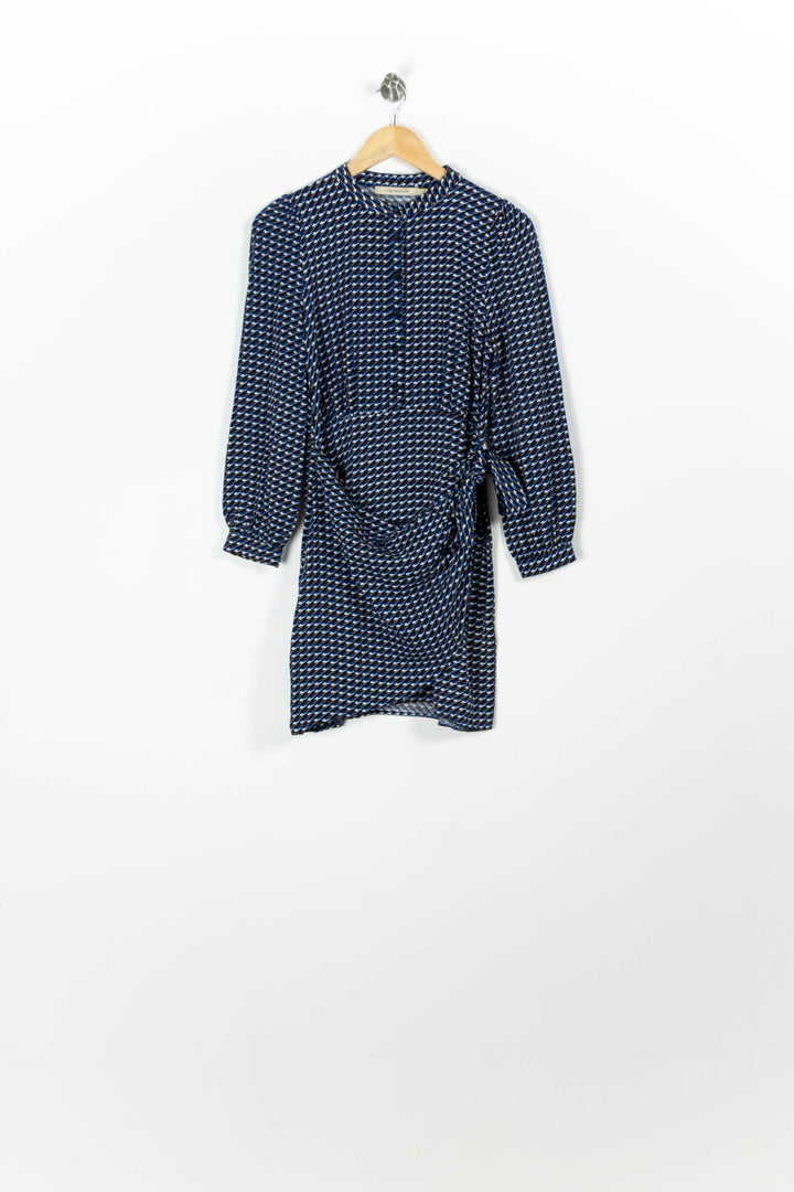 Robe Bleue et Blanche - Taille S/36 de la marque La Fée Maraboutée | PARAD96930 - Vendu par Paradigme - Image 2