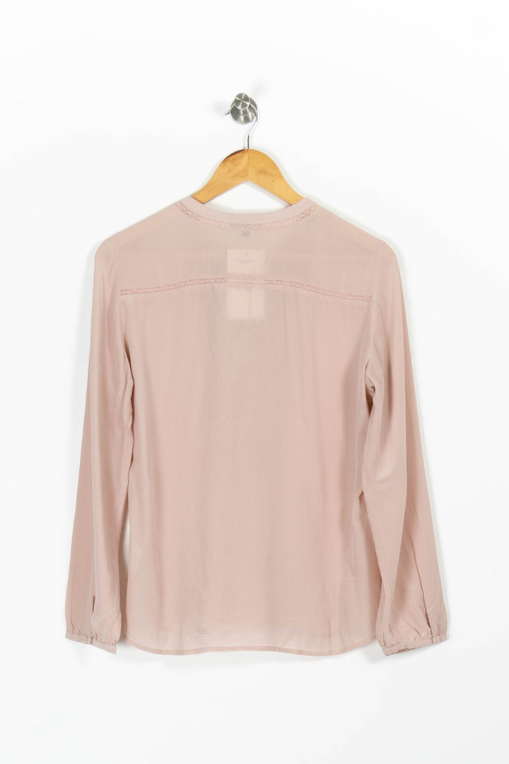 Blouse Rose - Taille L/40 de la marque Caroll | PARAD96936 - Vendu par Paradigme - Image 4