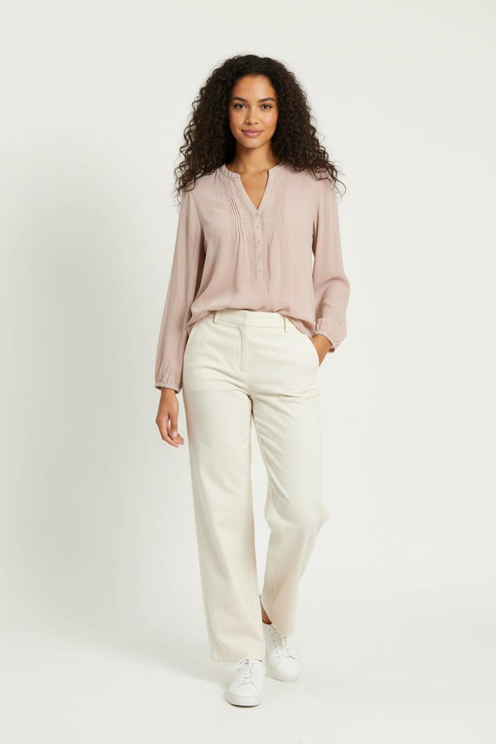 Blouse Rose - Taille L/40 de la marque Caroll | PARAD96936 - Vendu par Paradigme - Image 1
