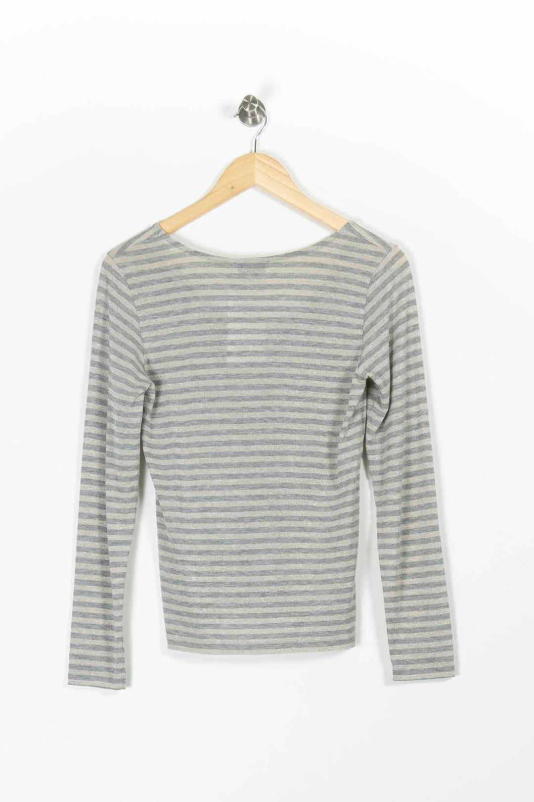 Pull Gris et Blanc - Taille M/38 de la marque Weill | PARAD96938 - Vendu par Paradigme - Image 4