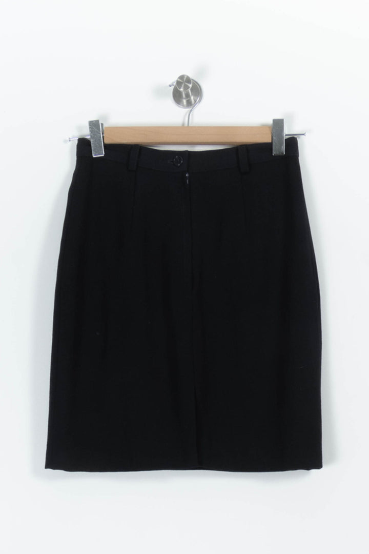 Jupe Droite Bleue - Taille S/36 de la marque Gerard Darel | PARAD96939 - Vendu par Paradigme - Image 4