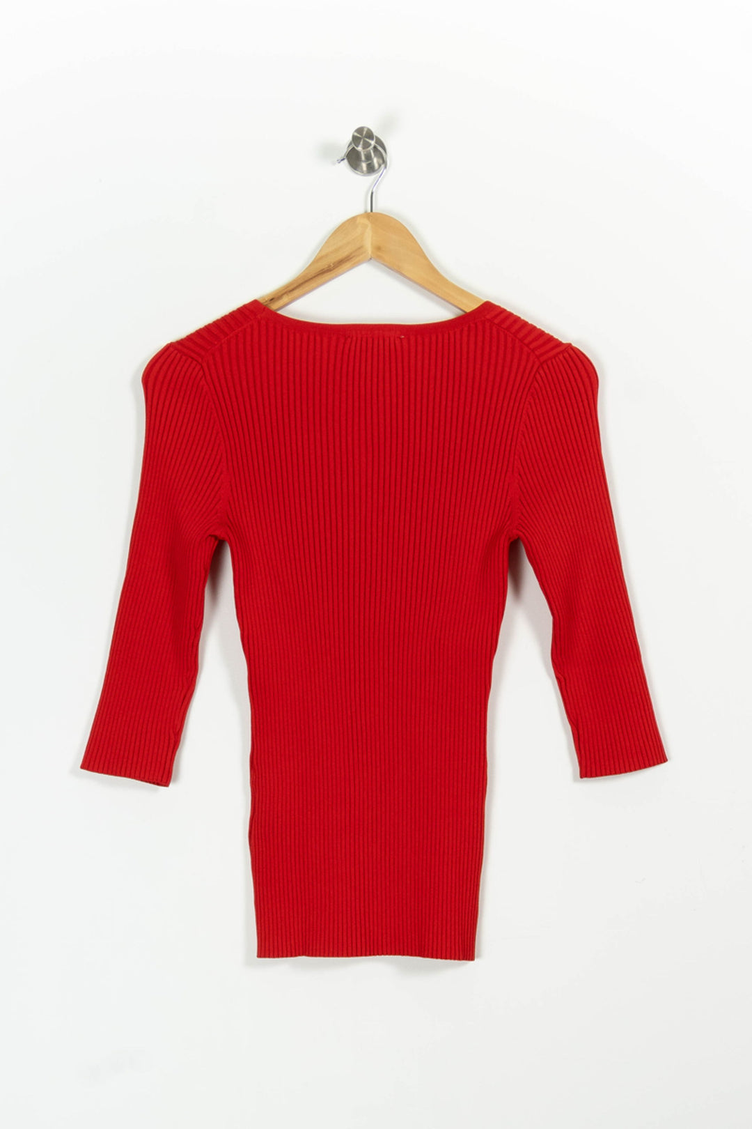 Pull Rouge - Taille M/38 de la marque ZAPA | PARAD96945 - Vendu par Paradigme - Image 4